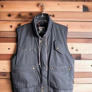 Applachian Trail Vintage Women's Size Large Quilted Vest 4 Front Pockets Outdoor